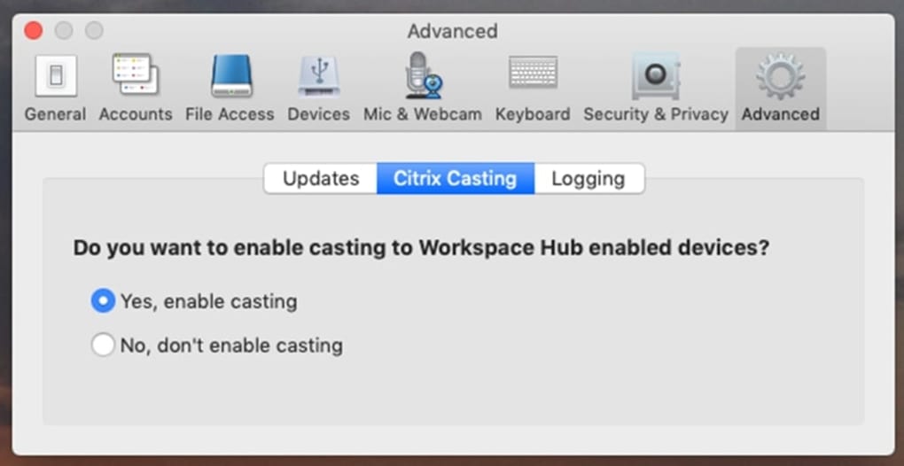 Citrix workspace app download mac