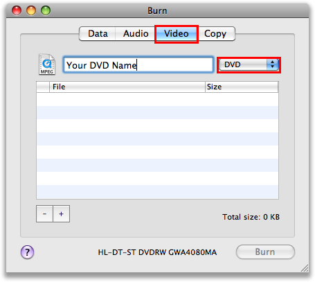 Dvd burning software for mac free download